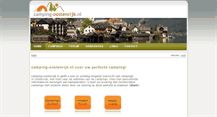 Desktop Screenshot of camping-oostenrijk.nl
